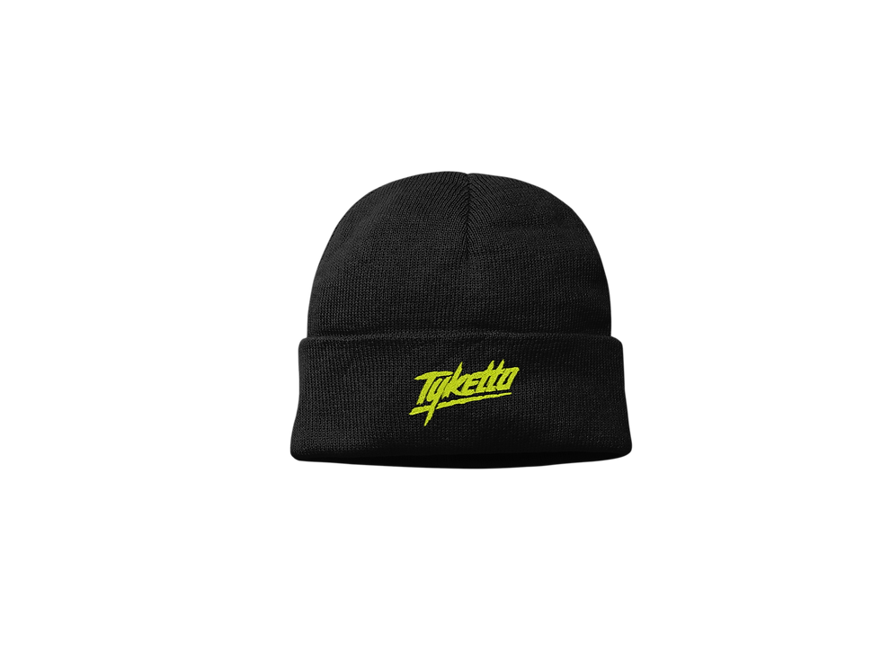 Tyketto Beanie Yellow Logo
