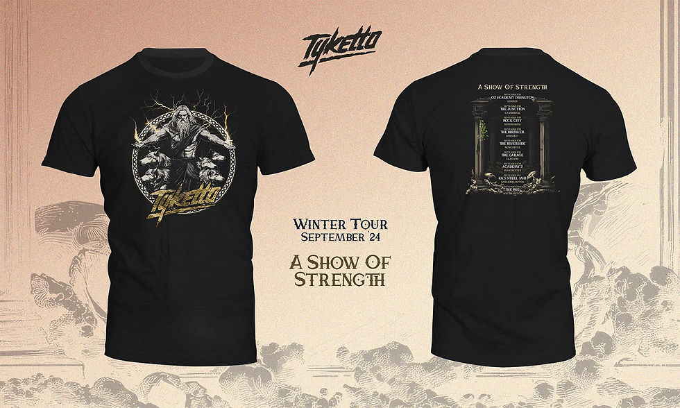 Show Of Strength T Shirt 1 UK Tour 2024