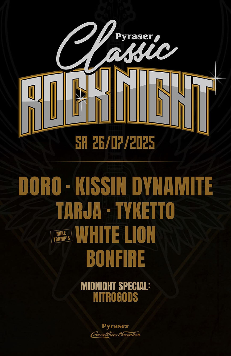 Pyraser Classic Rock Night