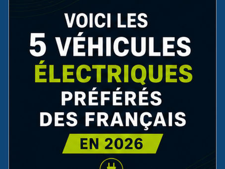 Top 5 Voitures Electriques 2026