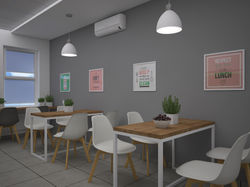 Project: Office of the administration of the mall (170 sq.m.) - 2019