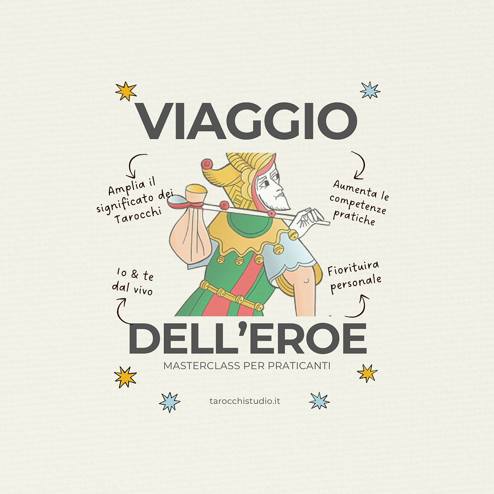 I Tarocchi e il Viaggio dell'Eroe, Masterclass
