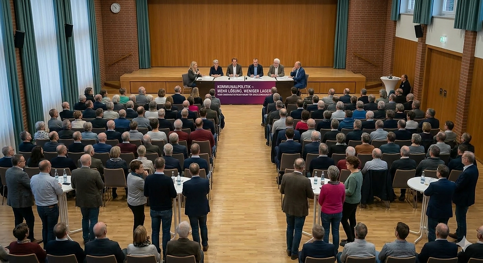 Podiumsdiskussion + Bürgerdialog