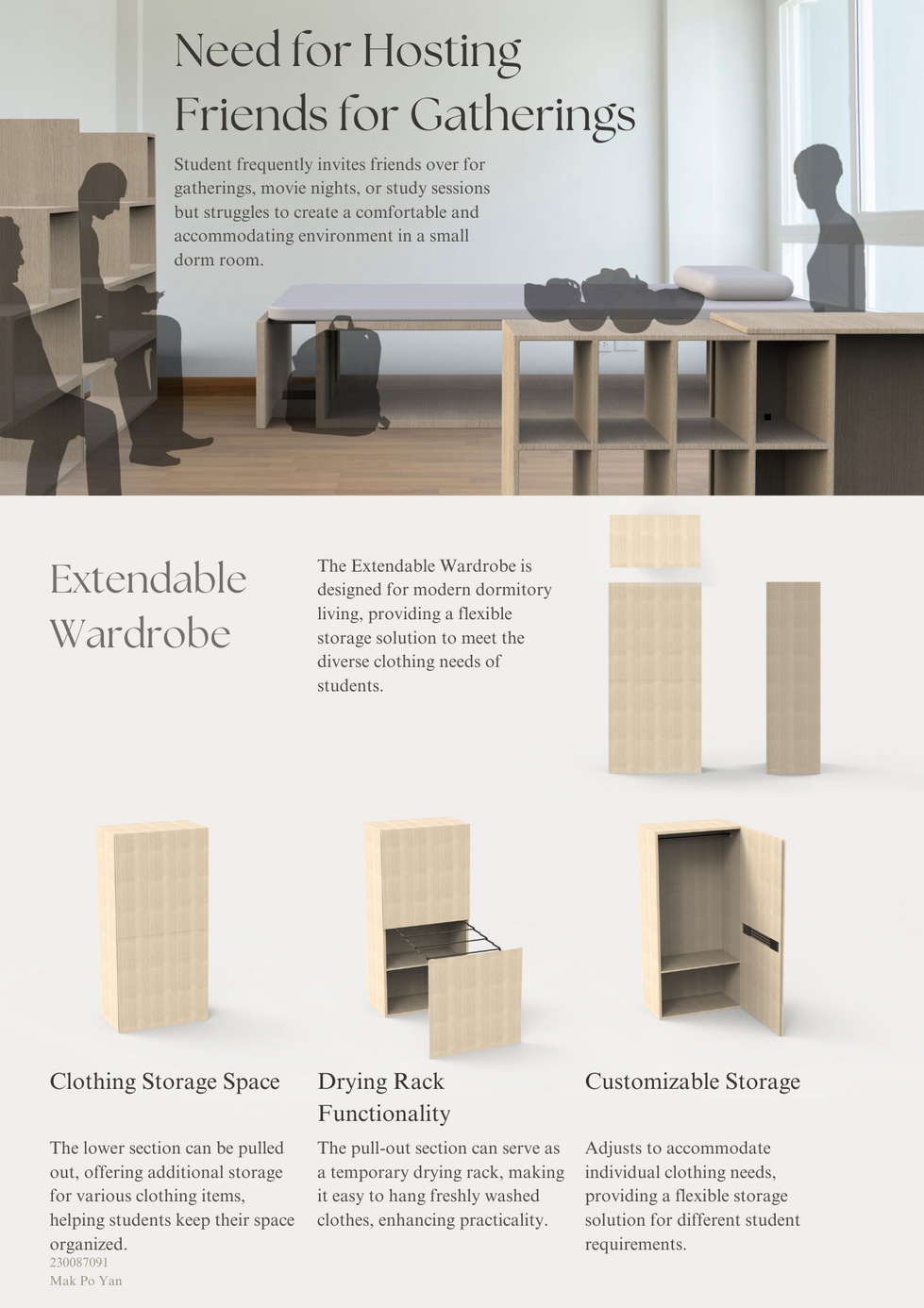 Extendable Wardrobe