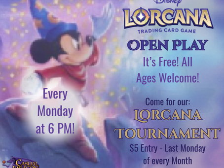 Lorcana Open Play at CDG - Lockport