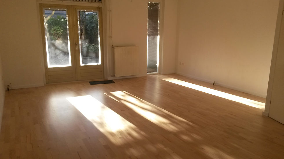 Zo is onze mooie vloer geworden