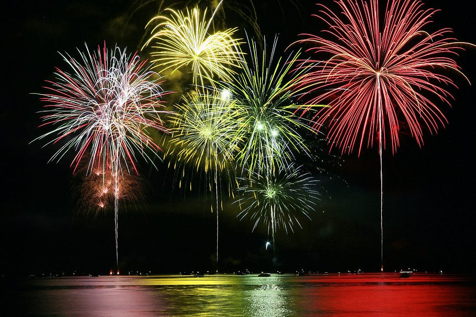 Feuerwerk Seehasenfest Friedrichshafen am Bodensee