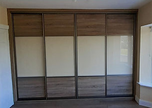 Sliding wardrobe