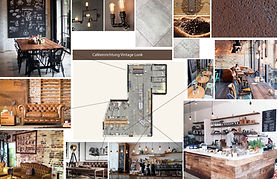 Konzept und Entwicklung - Moodboard Vintage Look