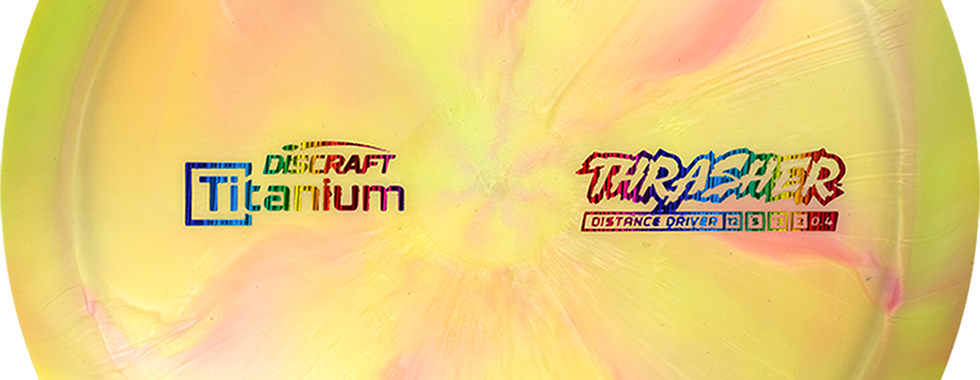 titanium, disc golf, discraft, team discraft, ti, new release, discs, thrasher