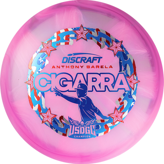 Product photo of Anthony Barela Z Swirl Cigarra USDGC commemorative distance driver