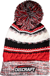 discraft black friday, discraft beanie, discraft pom beanie, pink winter beanie