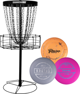 discraft black friday, discraft chainstar lite, putter 3 pack, 