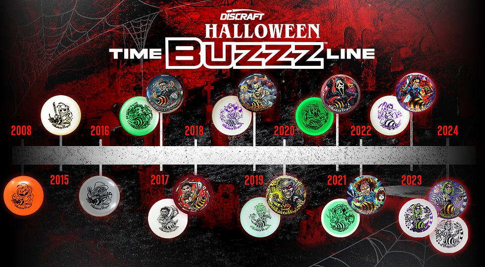 Discraft 2023 Halloween Dark Army Glow Z Buzzz Midrange Disc - Pick Color & Weight!