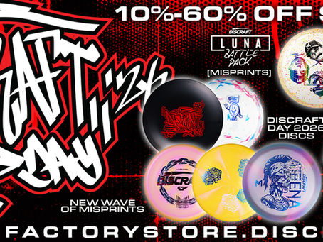 Let's Celebrate! Discraft Day 2026 Hits the Factory Store on March 26th
