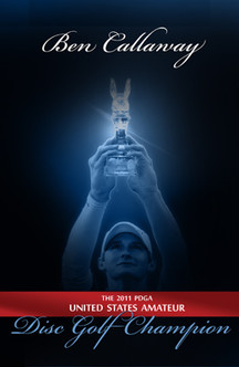 Ben Callaway after winning USADGC