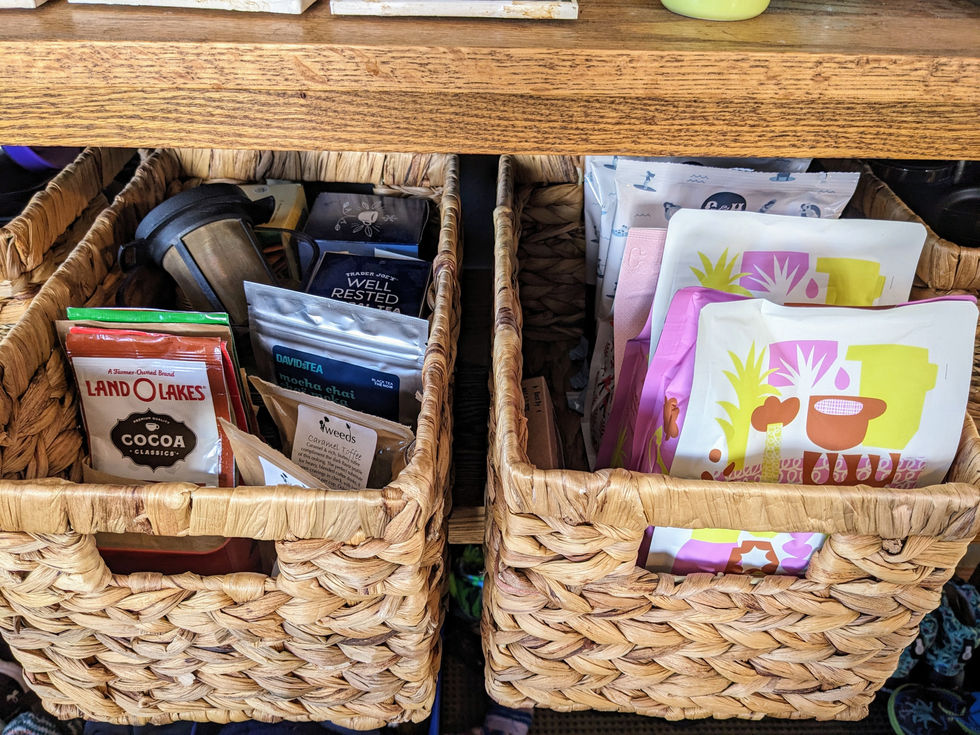 Coffee Bar Bean + Tea Storage