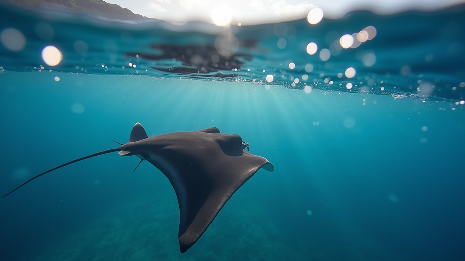 The Benefits of Surface Observation of Manta Rays and the Dangers of Boat Tourism in Hawaii