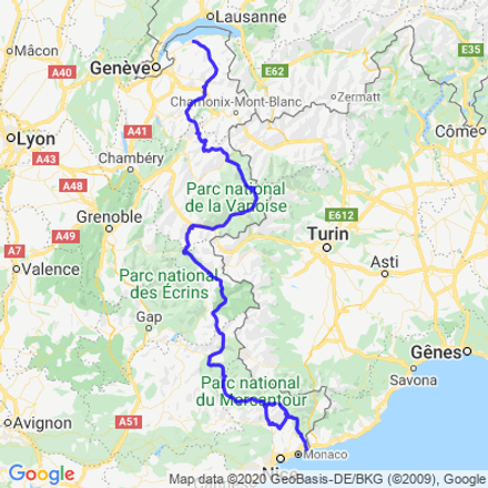 Route des Grandes Alpes, France
