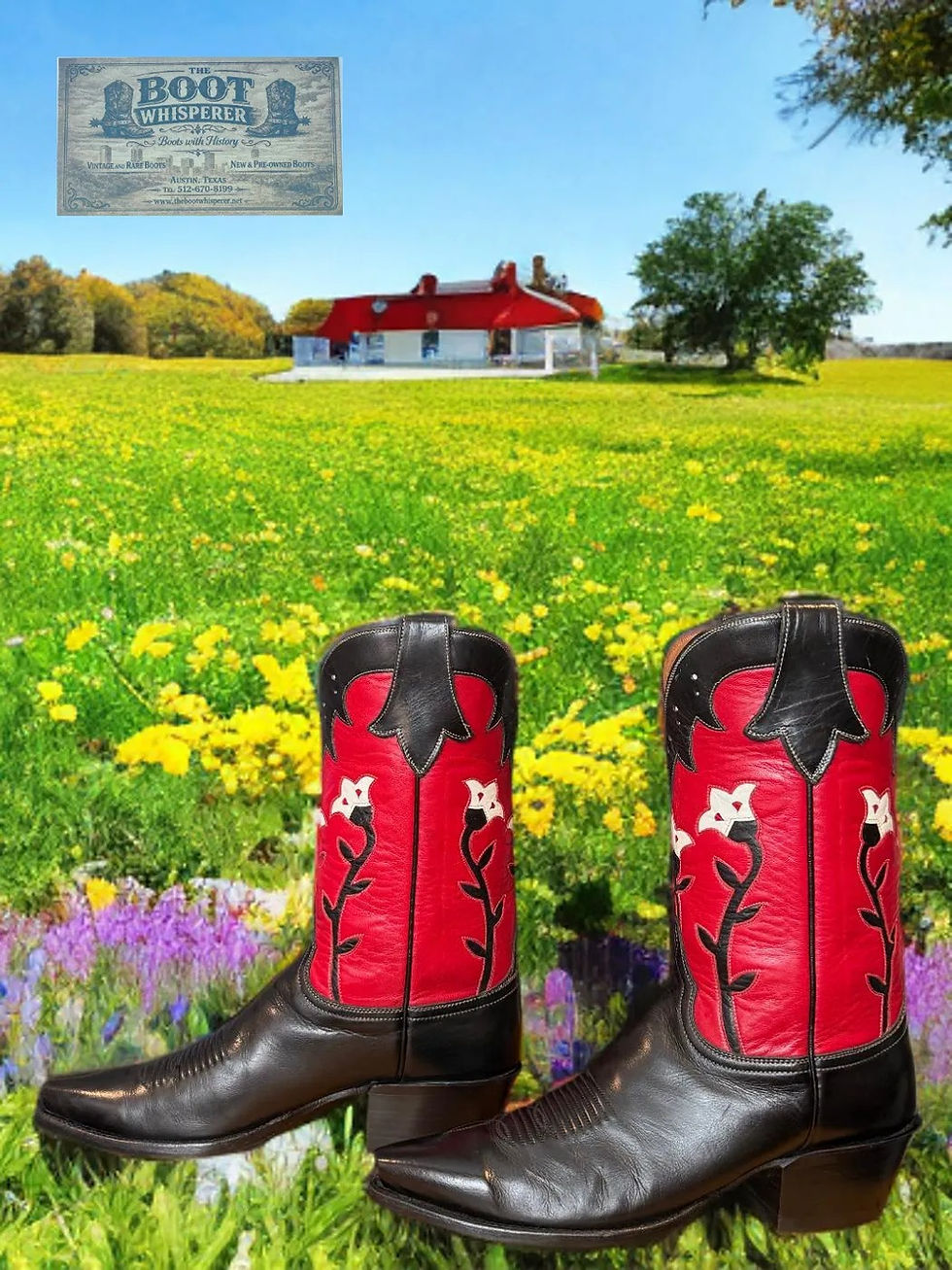 Thumbnail: Lucchese Classics Handmade 2005 Marlboro Roadhouse Rambler 10-B WOW! 1219-30000