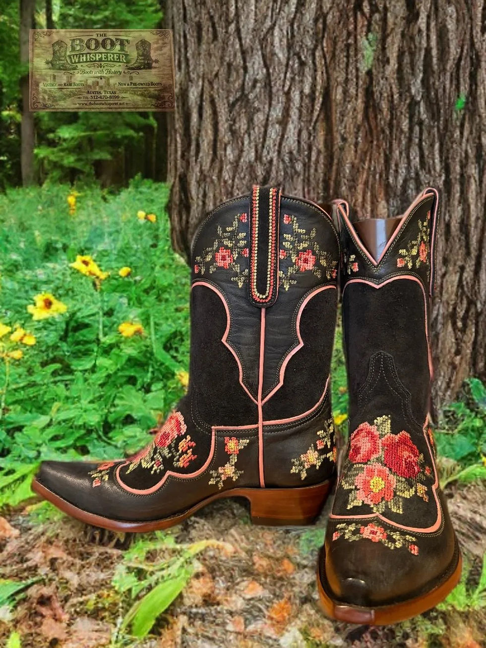 Thumbnail: Old Gringo BRAND NEW Bridgette 11" Embroidery Galore! Size 8.5-B 1183-39464