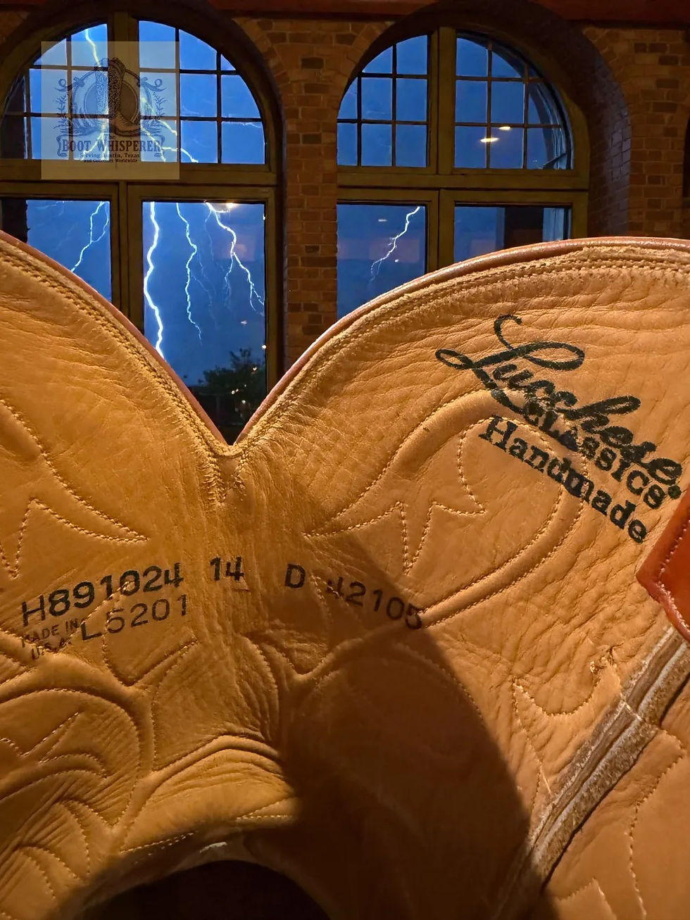 Thumbnail: Lucchese Classics Handmade HERITAGE Full Quill Ostrich Brown 14-D 1113-34939