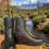 Thumbnail: Tecovas the Dean 1012 Black Full Quill Ostrich 13-D Zippered 1117-31525