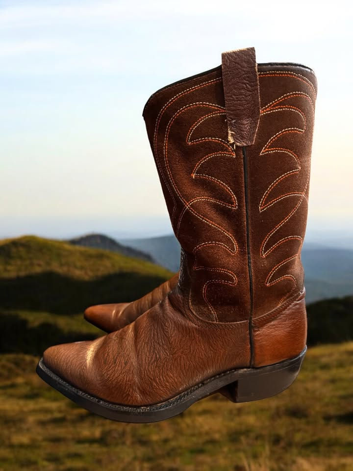 Thumbnail: ACME BEATERS Style Brown Cowhide 5036 **Vintage** 9-D Style 5036 128-4438