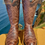 Thumbnail: Boulet Boots Pre-Ban Pangolin (Anteater) Whiskey 6141 Size 10-E WOW! 1078-49174