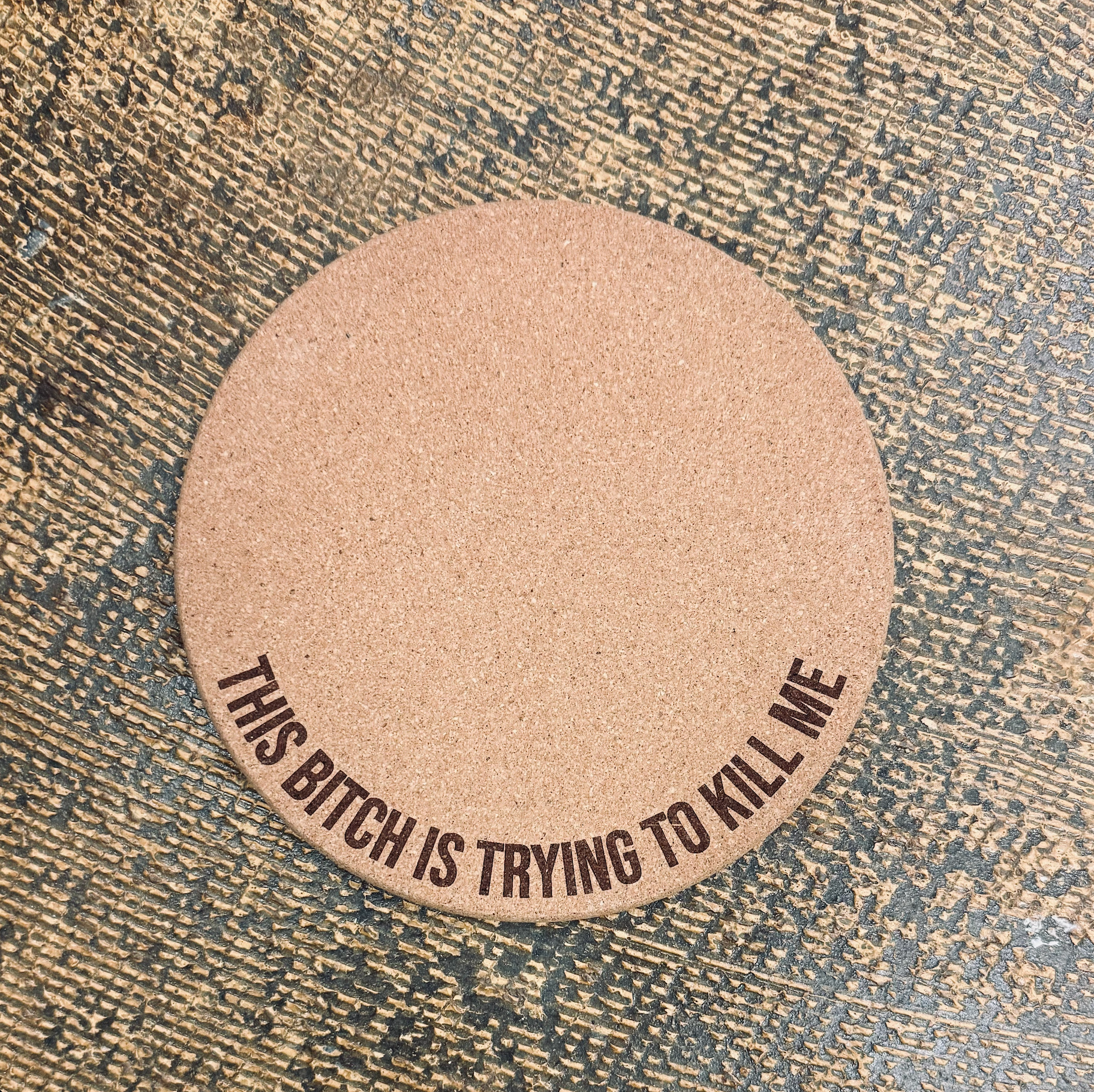 This Bitch Is Trying To Kill Me • Plant Mat • 3 Size Options