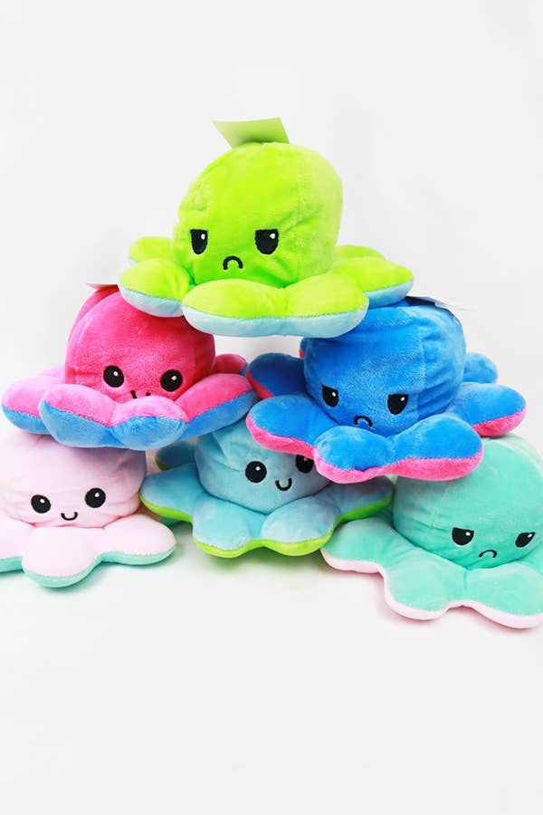 Large Reversible Octopus Plushie