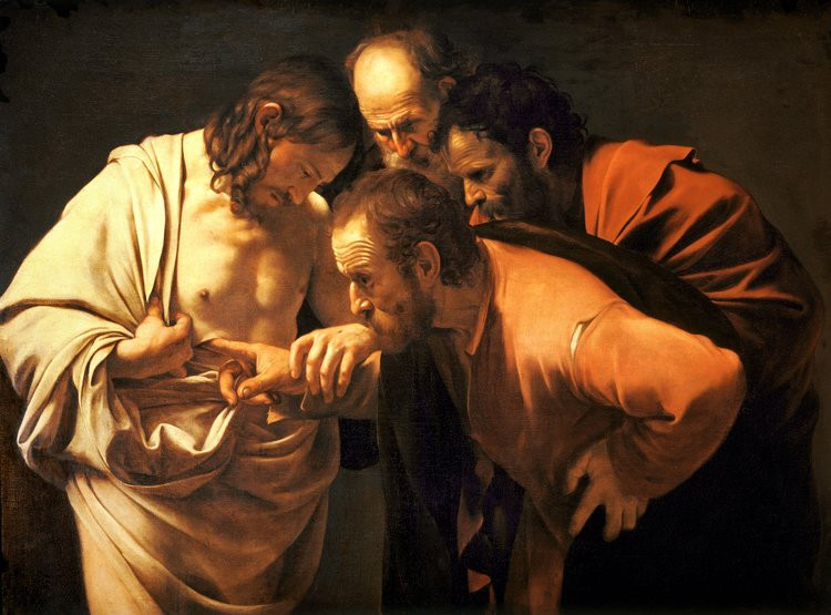 Carvaggio, The Incredulity of St. Thomas