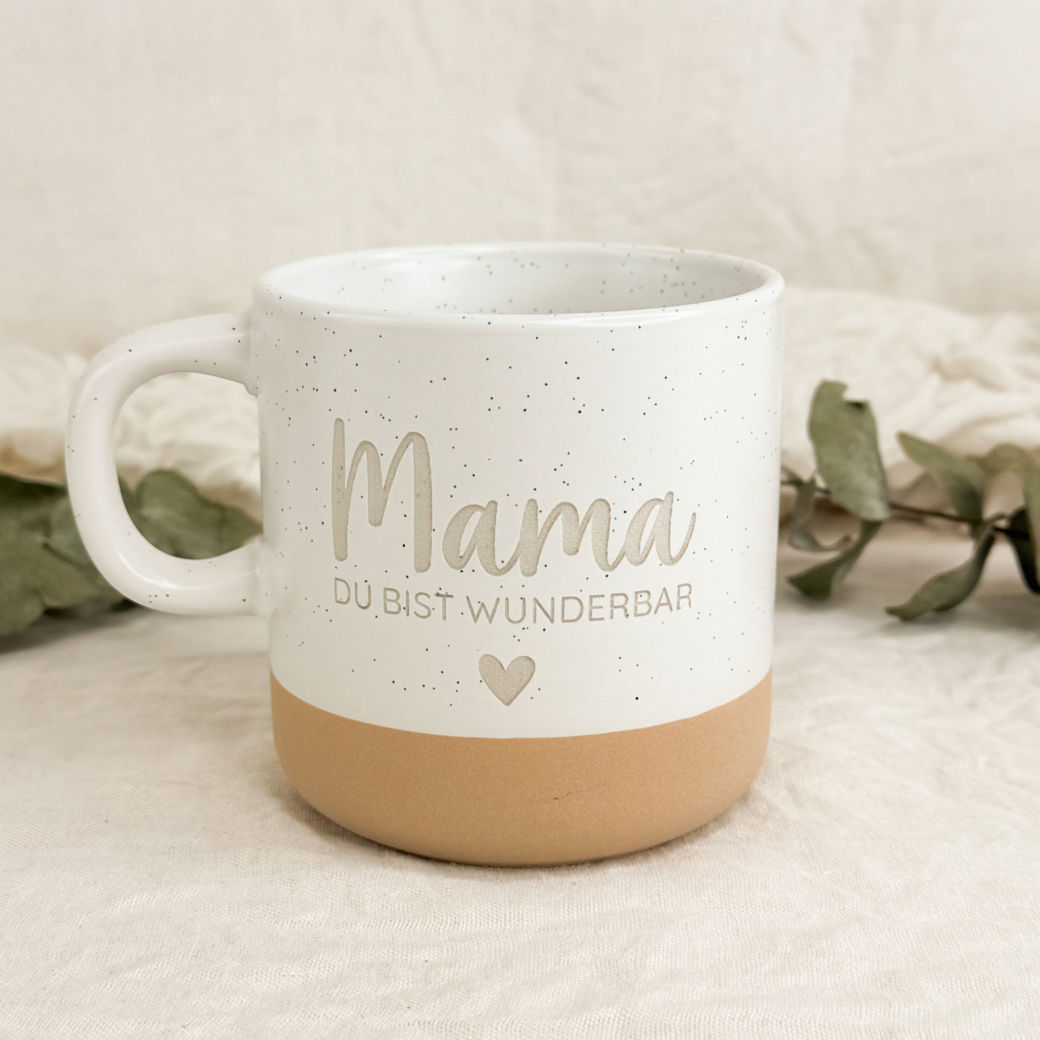 Tasse „Mama du bist wunderbar“