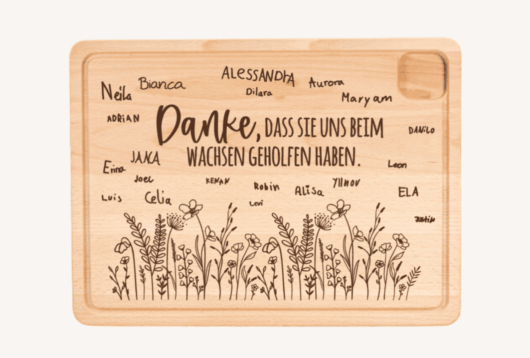 abschiedsgeschenk lehrerin