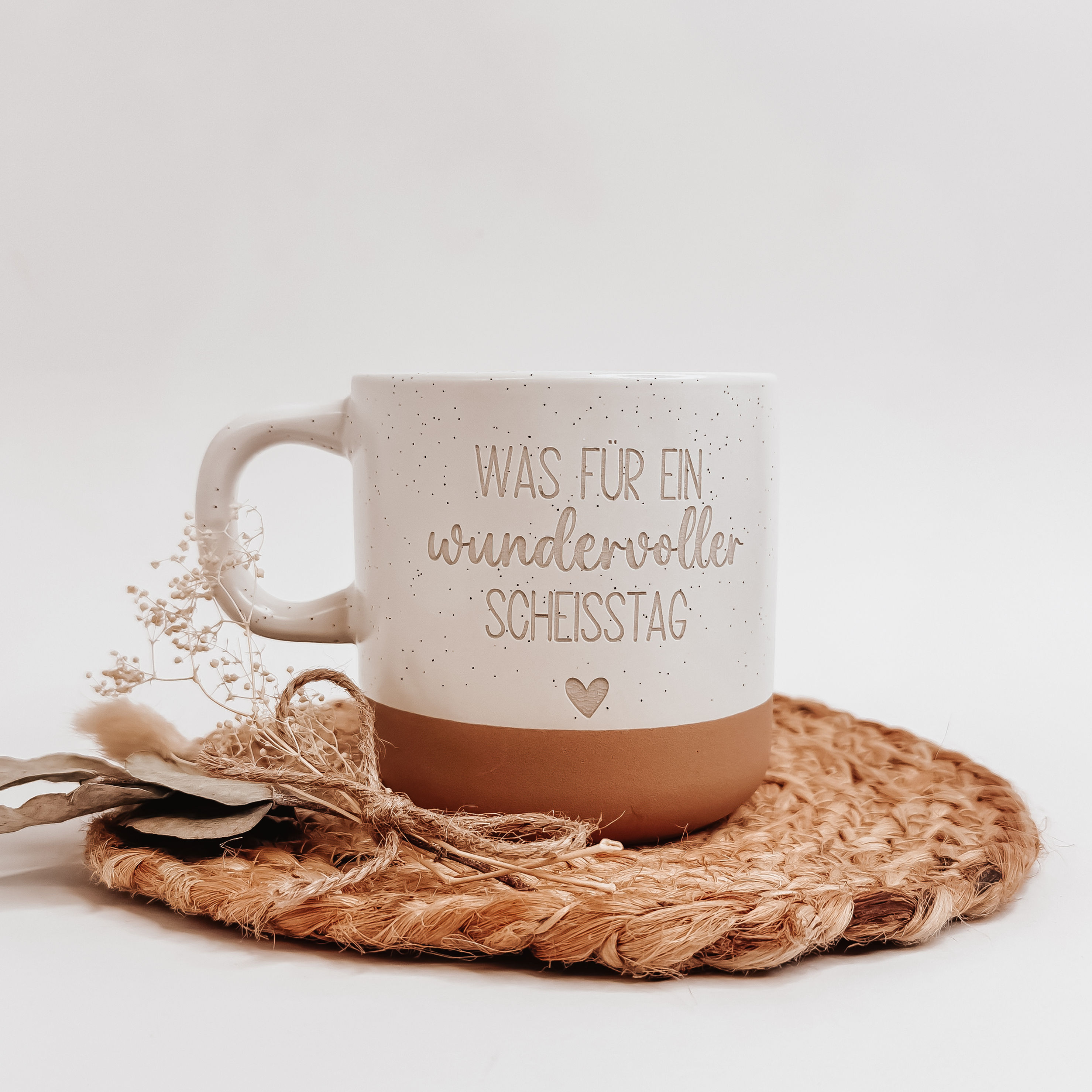 Tasse „wundervoller Scheisstag“