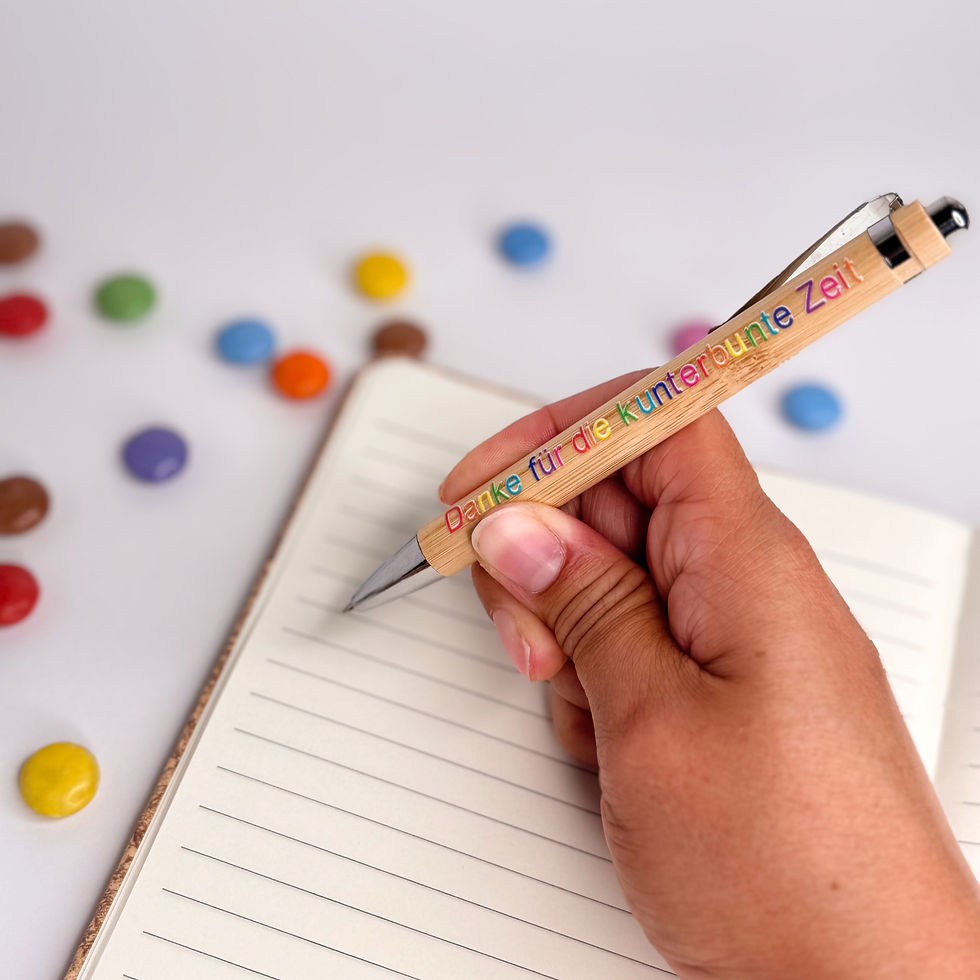 Danke für die kunterbunte Zeit