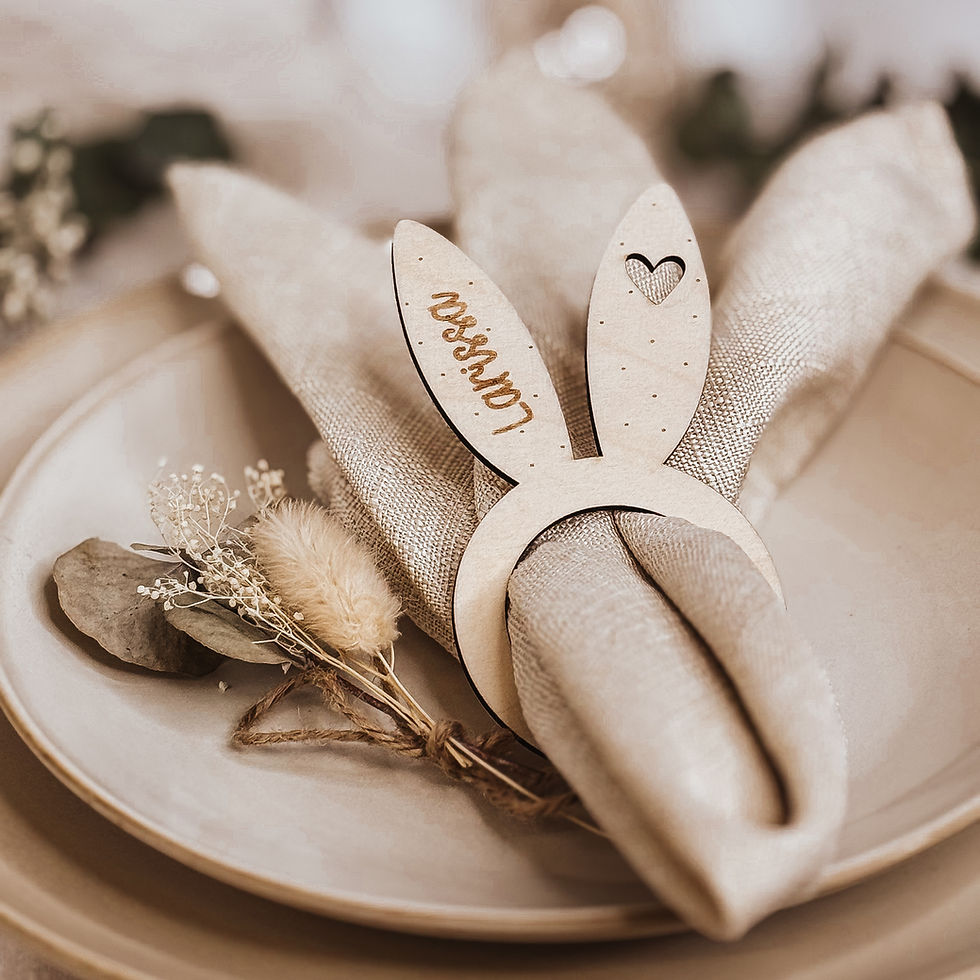 personalisierte Serviettenhalter