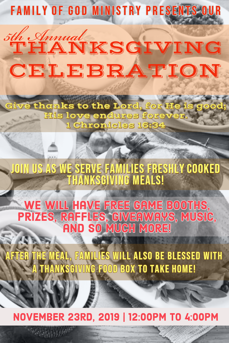 Thanksgiving Celebration