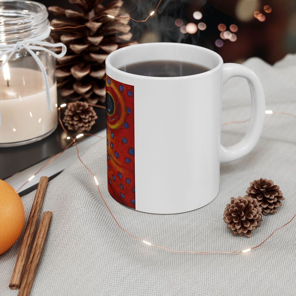 Thumbnail: Rockfish Eyes Ceramic Mug 11oz