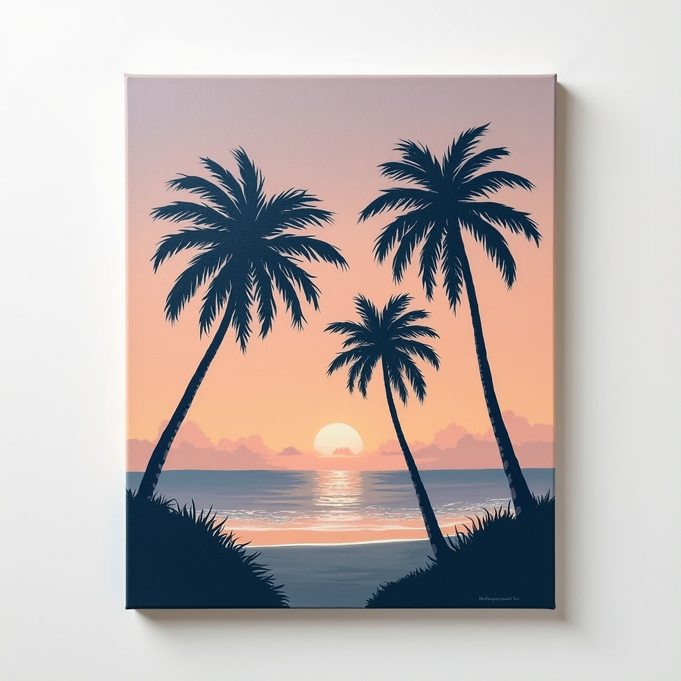 Island Palm Trees