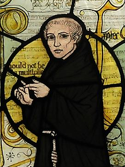 William of Ockham window at All Saints' Ockham