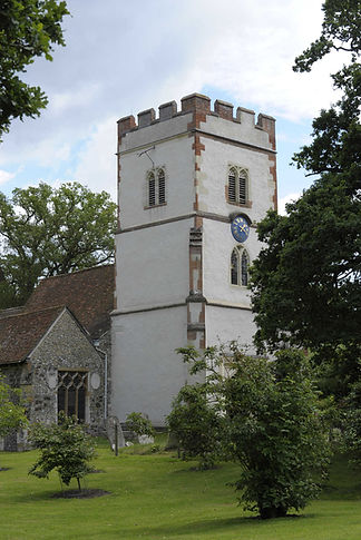 All Saints' Ockham bell tower