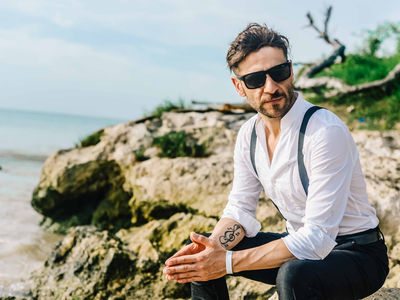 professional photos from a wedding photographer in punta cana for Damien and this social media