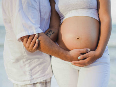 Maternity photo shoot in Macao Punta Cana