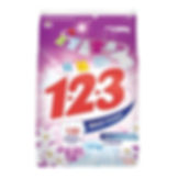 123 detergente en polvo suavizante y jazmín 800g