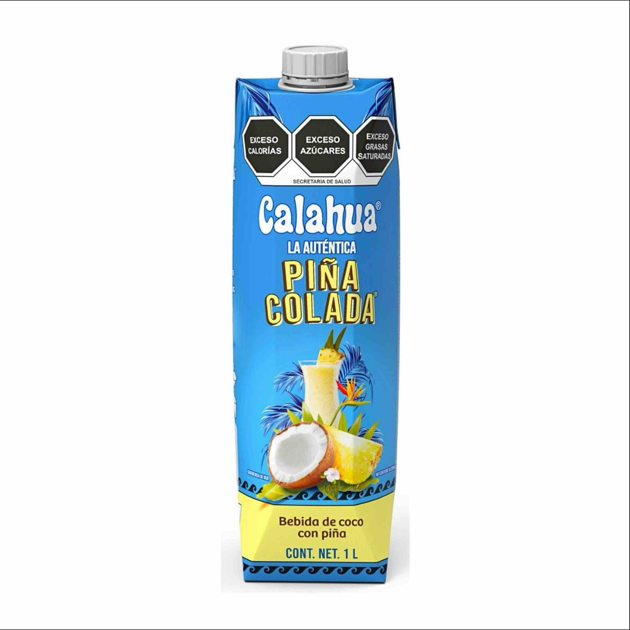 Calahua Piña Colada bebida de coco con piña 1L