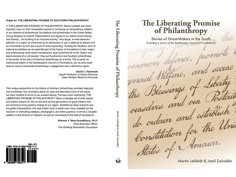 Thumbnail: The Liberating Promise of Philanthropy: Stories of Grantmakers in the South