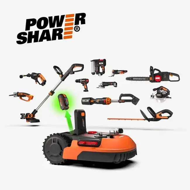 Miniature : Robot tondeuse connecté WORX M500 wr141e