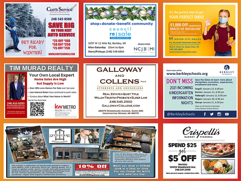 Accepting Ads For Every Door Postcard