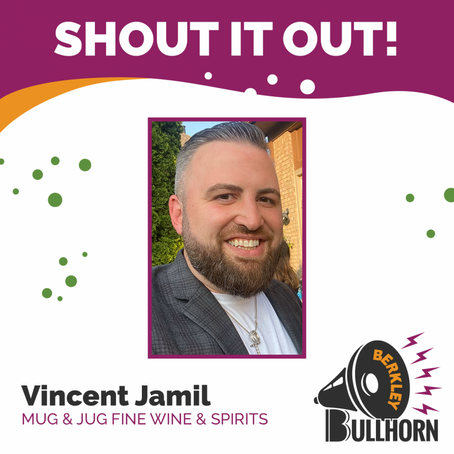 Shout It Out: Vincent Jamil, Mug & Jug Fine Wine & Spirits